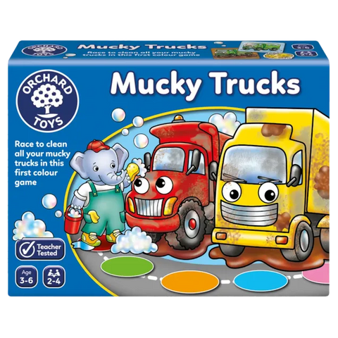 Orchard Games "Mucky Trucks" Game