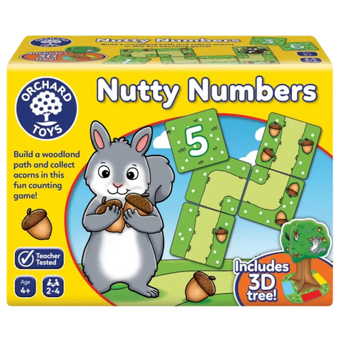 Orchard Games "Nutty Numbers" Game