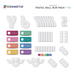 CONNETIX 106 Piece Pastel Ball Run Pack