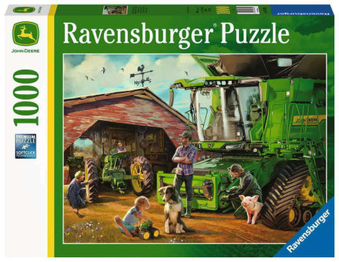 Ravensburger John Deere "Then & Now" 1000 pce Puzzle