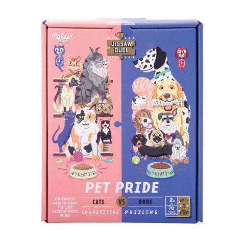 Ridley's Games Puzzle Duel Game Pet Pride (Cats v dogs)