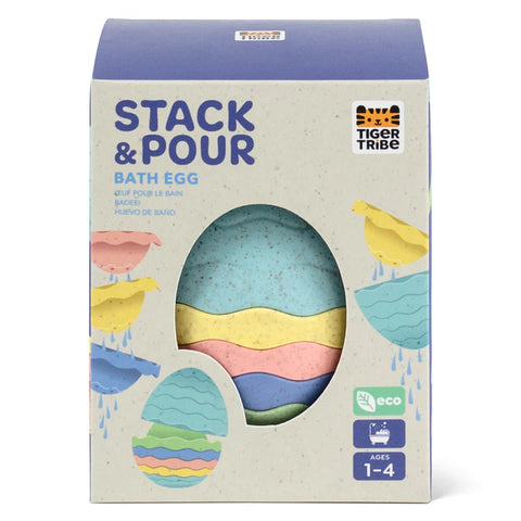 Tiger Tribe Stack & Pour Bath Egg