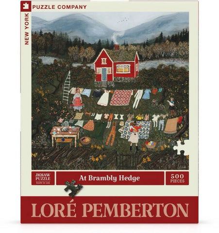 New York Puzzle Co | Lore Pemberton "At Brambly Hedge" 500 pce