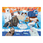 Mudpuppy 100 piece double-sided puzzle | "Arctic Above & Below"