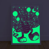 Glow in the Dark Poster