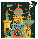 Djeco 54 Piece Silhouette Puzzle | "Fortified Castle"