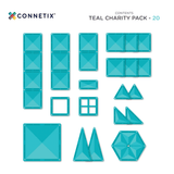 CONNETIX Charity Pack Teal 20 piece