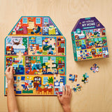 Mudpuppy "My House, My Home" 100 pce Shaped Puzzle