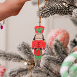 Lauren Hinkley acrylic Nutcracker soldier Christmas decoration
