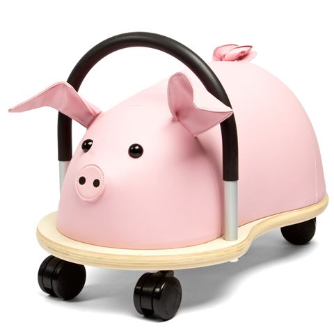 Wheely Bug small pig ride-on toy for toddlers