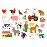 Set of magnets in farm theme by Djeco