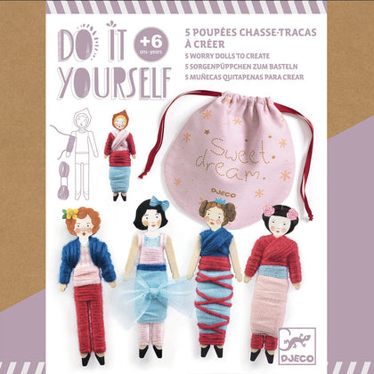 Djeco DIY Worry Dolls