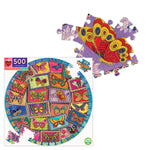 Eeboo 500 piece puzzle Vintage Butterflies