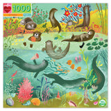 Eeboo 1000 piece puzzle Otters