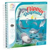Smart Games Flippin Dolphins single player logic game in book format