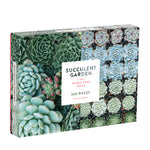 Double Sided 500 piece puzzle called Succulent garden