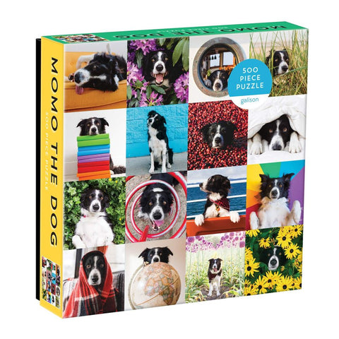 Momo the Dog 500 piece puzzle by Galison