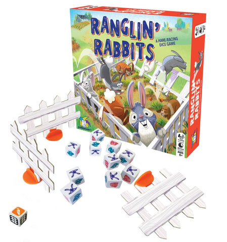 Ranglin's Rabbits cooperative game by Gamewright