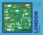 London City Map 500 piece jigsaw puzzle