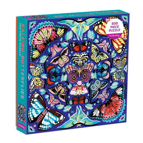 Mudpuppy 500 piece puzzle Kaleidoscope Beetles