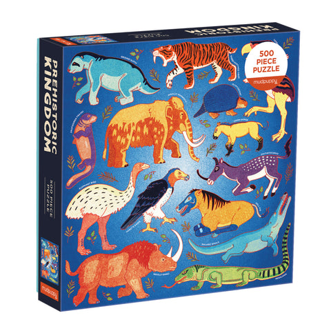 500 piece jigsaw puzzle Prehistoric Kingdom