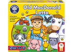 Old MacDonald farm lotto game by Orchard Games, suitable for toddlers and preschoolers