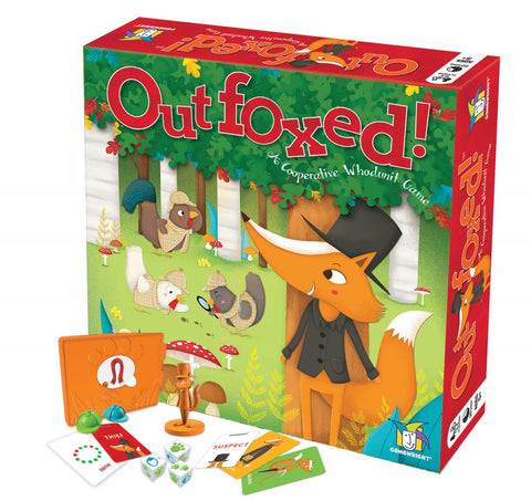 Outfoxed board game by Gamewright