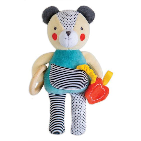 Petit Collage Activity Bear Toy for babies 