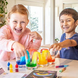 Children playing with Tiger Tribe Rainbow Lab kit