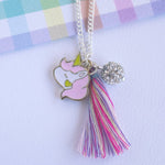 Lauren hinkley rainbow unicorn necklace