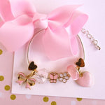 Lauren Hinkley Pink Fantasia charm bracelet for girls