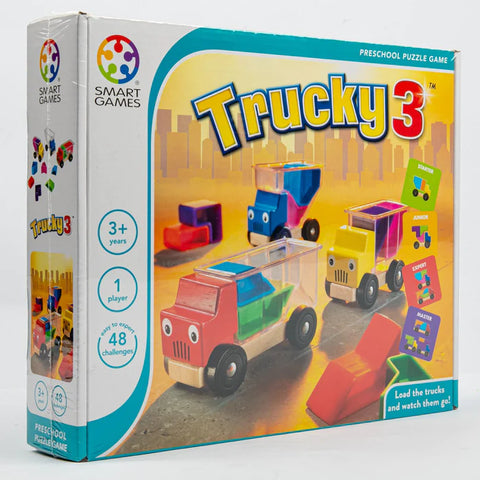 Smart Games Trucy 3 single player logic game