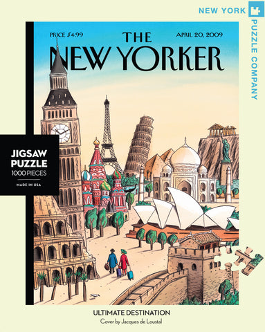 New Yorker 1000 piece puzzle Ultimate Destination