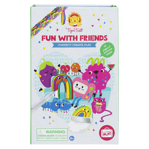 Tiger Tribe Fun with Friends journal and activity set
