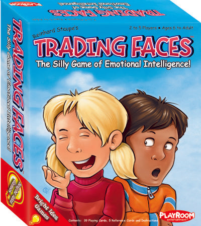 Trading Faces card game about emotions