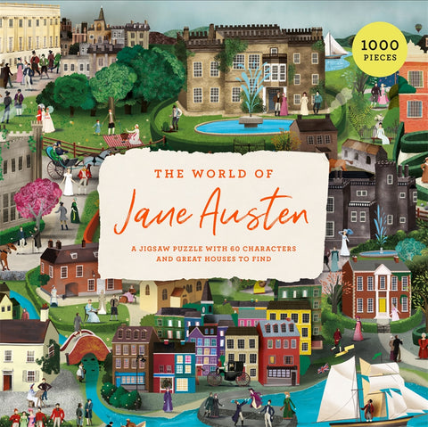 The World of Jane Austen 1000 piece jigsaw puzzle.