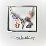 butterfly magic charm bracelet for girls by lauren hinkley