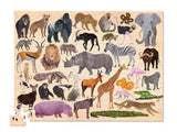 Crocodile Creek 100 piece Wild Animals puzzle