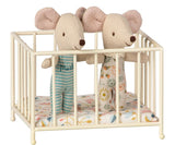 Maileg 'My' playpen with baby mice